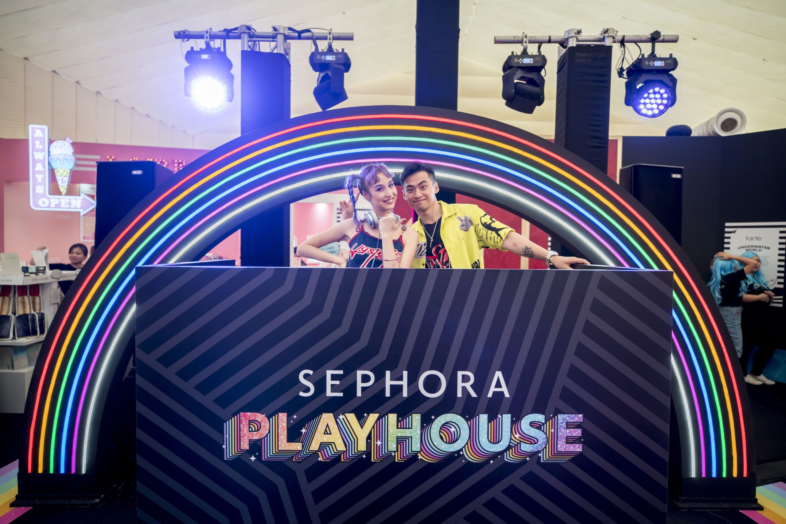 Sephora Playhouse Counter with Deejay