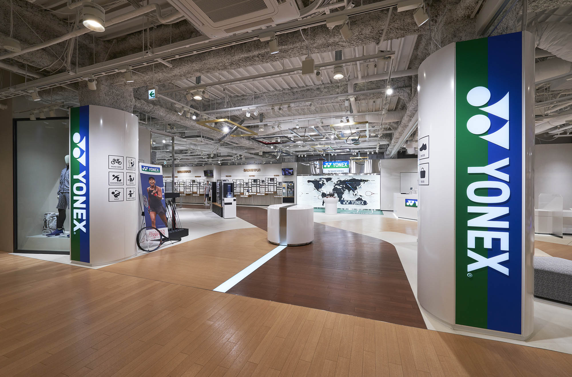 Yonex Tokyo Showroom - Kingsmen