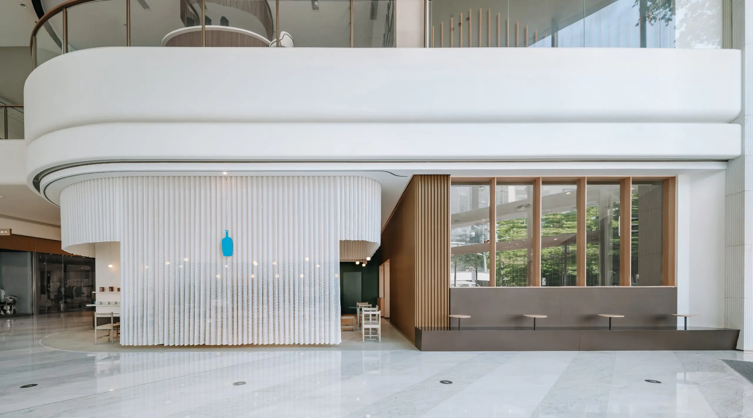 A Peaceful Coffee Retreat at Blue Bottle Coffee’s café